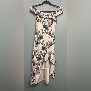 High Low flower dress